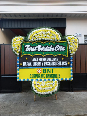 Papan Bunga Duka di Angke