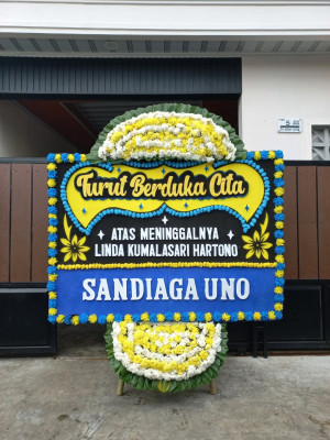 Papan Bunga Duka di Angke