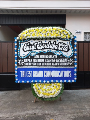 Papan Bunga Duka di Angke